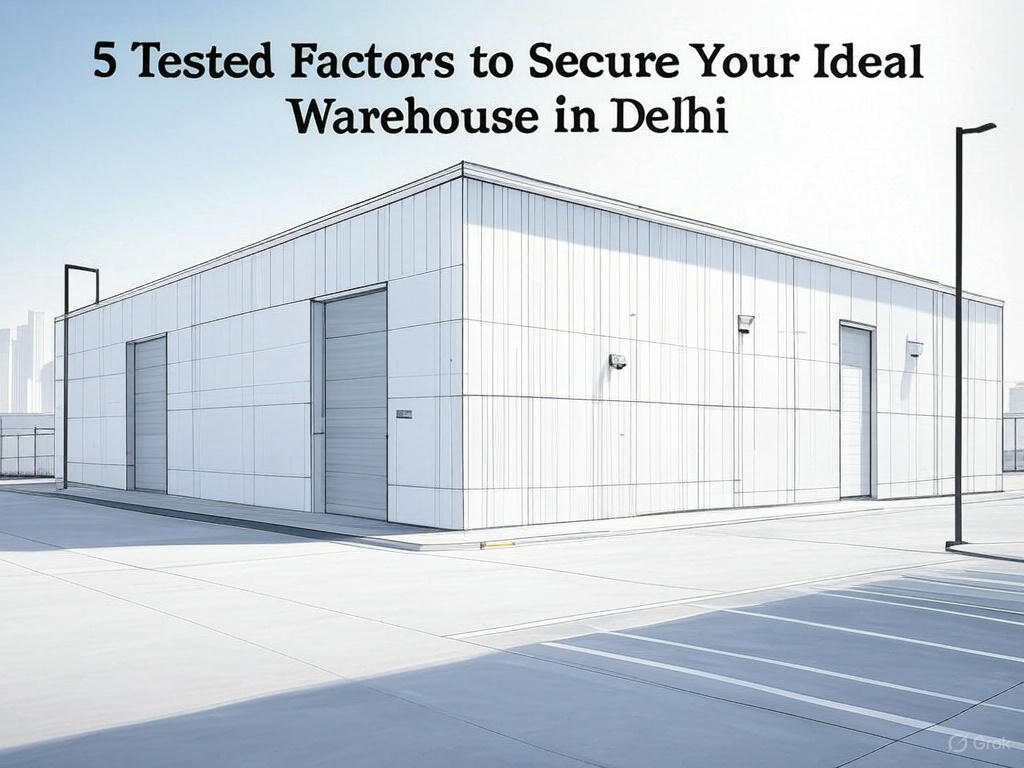 5 Tested Factors to Secure Your Ideal Warehouse in Delhi