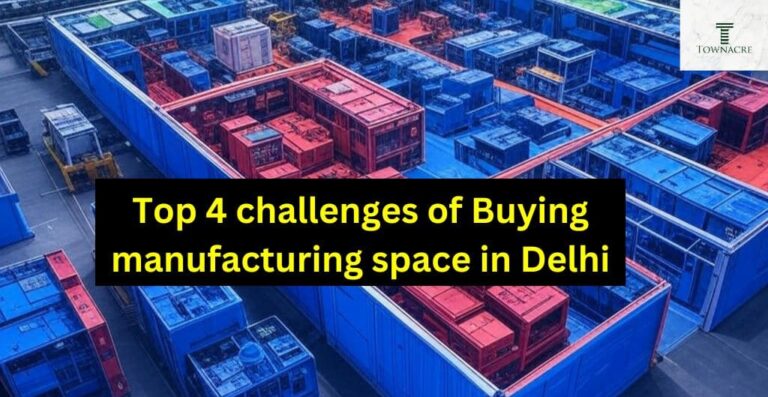 Top 4 challenges of Buying manufacturing space in Delhi